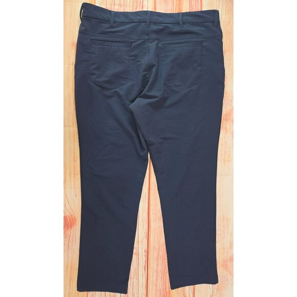 Panama Jack Mens Navy Blue Slim Fit Pants 40X30 - Picture 2 of 7